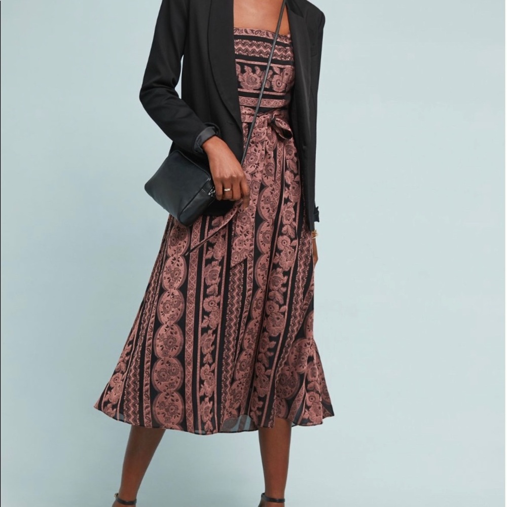 Jardin Jacquard Dress from Anthropologie Size 8